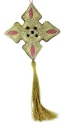 Kubla Crafts Cloisonne 6734GD Zari Star Ornament