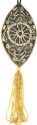 Kubla Crafts Cloisonne 6769N Zai with Bead Tassel Ornament