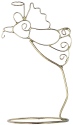 Kubla Crafts Bejeweled Enamel 0095- Angel Ornament Holder Stand Set of 6