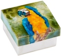 Kubla Crafts Capiz 1232 Capiz Box Parrot