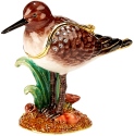 Kubla Crafts Bejeweled Enamel 3147 Sandpiper Box