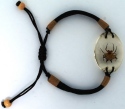 Kubla Crafts Bejeweled Enamel 7529B Bracelet Spider