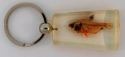 Kubla Crafts Bejeweled Enamel 7526B Fish Key Ring