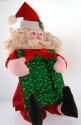 Kubla Crafts Soft Sculpture 8389 Santa Doll Photo Frame Picture