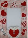 Kubla Crafts Soft Sculpture 8504 Valentine Photo Photo Frame Picture