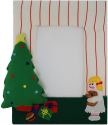 Kubla Crafts Soft Sculpture 8507 Christmas Tree Girl Photo Photo Frame Picture