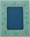 Kubla Crafts Soft Sculpture KUBSFT 8551 Embroidered Blue Photo Frame Picture