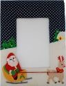 Kubla Crafts Soft Sculpture 8556 Christmas Photo Frame Picture