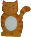 Kubla Crafts Soft Sculpture 8565 Cat Photo Frame Picture