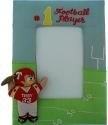 Kubla Crafts Soft Sculpture 8576 Football Photo Frame Picture