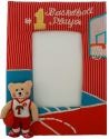 Kubla Crafts Soft Sculpture 8577 Basketball Photo Frame Picture