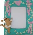 Kubla Crafts Soft Sculpture 8587 Dancing Bear Photo Frame Picture