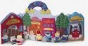 Kubla Crafts Soft Sculpture KUB 8638 Our Town Finger Puppets Book