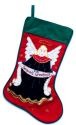 Kubla Crafts Soft Sculpture 8768 Angel Christmas Stocking