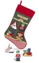 Kubla Crafts Soft Sculpture 8772 Santas Workshop Christmas Stocking