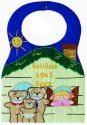 Kubla Crafts Soft Sculpture 8872 Goldilocks Bib