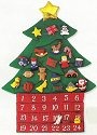 Kubla Crafts Soft Sculpture 8910 Christmas Tree Advent Calendar