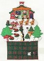 Kubla Crafts Soft Sculpture 8919 Santa Workshop Advent Calendar