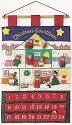 Kubla Crafts Soft Sculpture 8927 Family Bear Christmas Advent Calendar