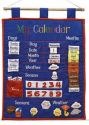 Kubla Crafts Soft Sculpture 8928 My Calendar Wall Hanging