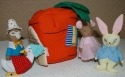 Kubla Crafts Soft Sculpture KUB 8973 Peter Rabbit and Friends
