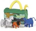 Kubla Crafts Soft Sculpture 8978 My Zoo Bag