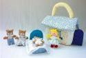 Kubla Crafts Soft Sculpture 8986 Goldilocks Playhouse