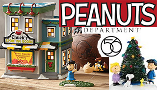 Peanuts Villages by Department 56