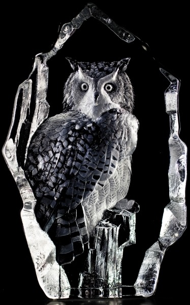Maleras Crystal 13304 Eagle Owl Limited Edition