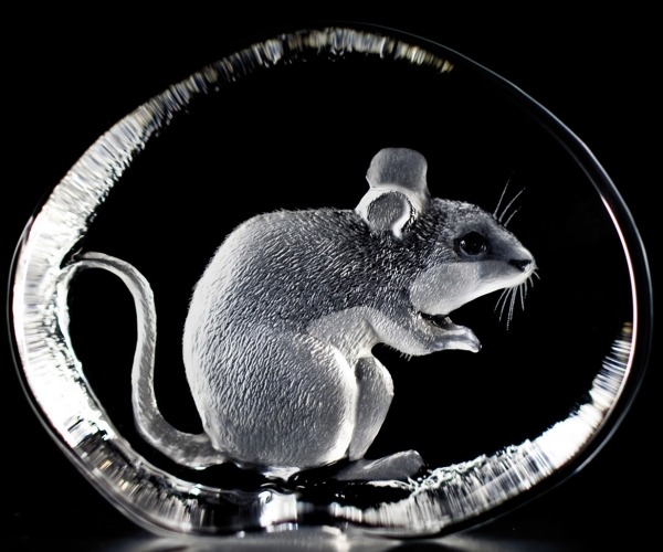 Mats Jonasson Crystal 33369 Mouse