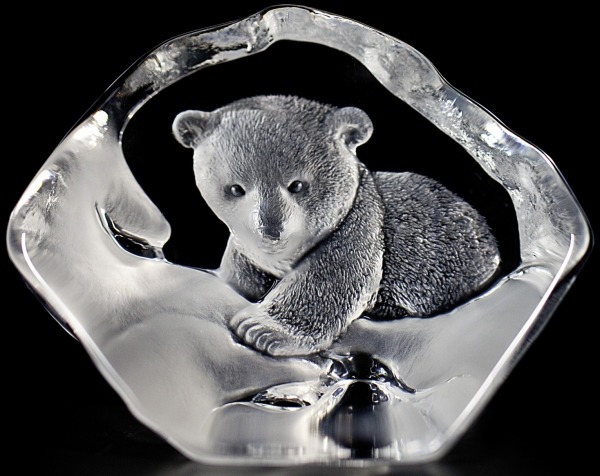 Mats Jonasson Crystal 33549 Polar Bear Cub
