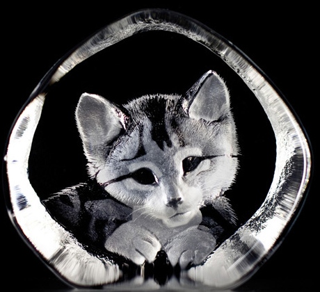 Mats Jonasson Crystal 33729 Cat Cutey