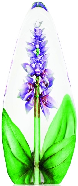 Mats Jonasson Crystal 33820 Orchid Purple