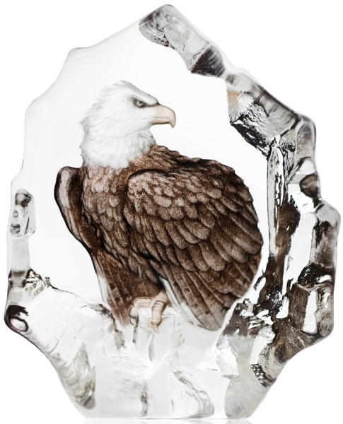 Mats Jonasson Crystal 33893 Bald Eagle