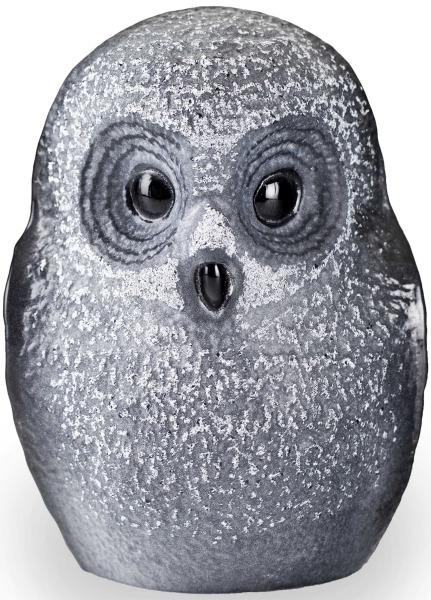 Mats Jonasson Crystal 34052 Owl Black Small