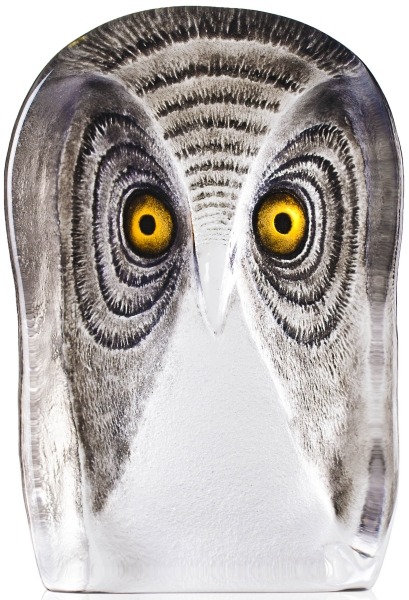 Maleras Crystal 34106 Owl Painted Large - NoFreeShip