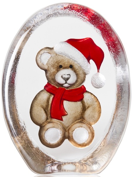 Robert Ljubez Crystal 34258 Christmas Teddy Bear