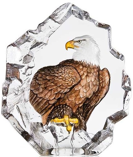 Mats Jonasson Crystal 34801 Bald Eagle Limited Edition