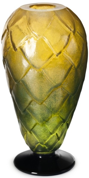 Maleras Crystal 44120 Into The Woods Vase Cone Spruce