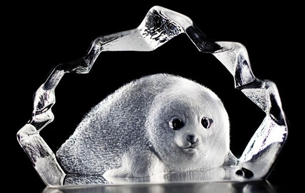 Mats Jonasson Crystal 88100 Baby Seal