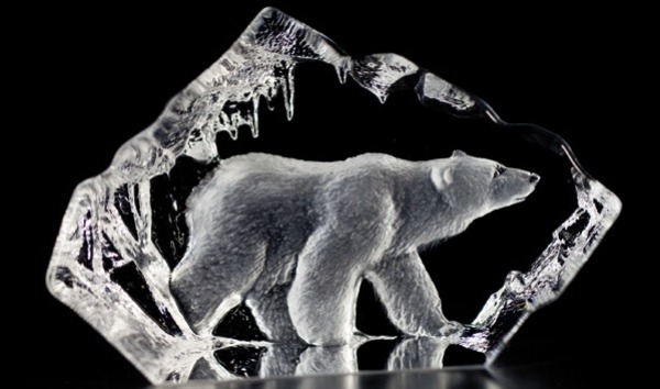 Maleras Crystal 88117 Polar Bear Walking - NoFreeShip