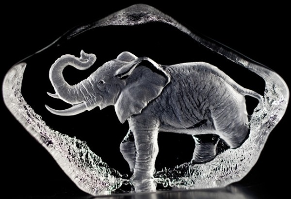 Mats Jonasson Crystal 88144 Elephant