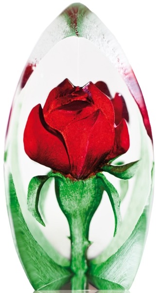 Maleras Crystal 88150 Miniature Rose Red