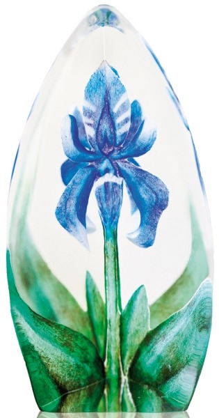 Mats Jonasson Crystal 88152 Miniature Lily Blue