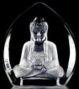 Mats Jonasson Crystal 28353 Buddha - NoFreeShip
