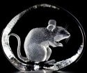 Mats Jonasson Crystal 33369 Mouse - NoFreeShip