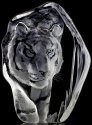 Mats Jonasson Crystal 33378 Tiger Hunting - NoFreeShip