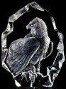 Mats Jonasson Crystal 33384 Bald Eagle North America Exclusive