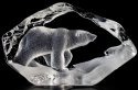 Mats Jonasson Crystal 33550 Polar Bear Walking - NoFreeShip