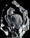 Maleras Crystal 33574 Bald Eagle Perched - NoFreeShip